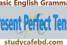 What is present perfect tense and its classification study cafe bd